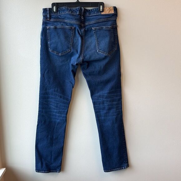 Bonobos Blue Slim Jeans Worn-In Look 34/34 - Picture 3 of 4